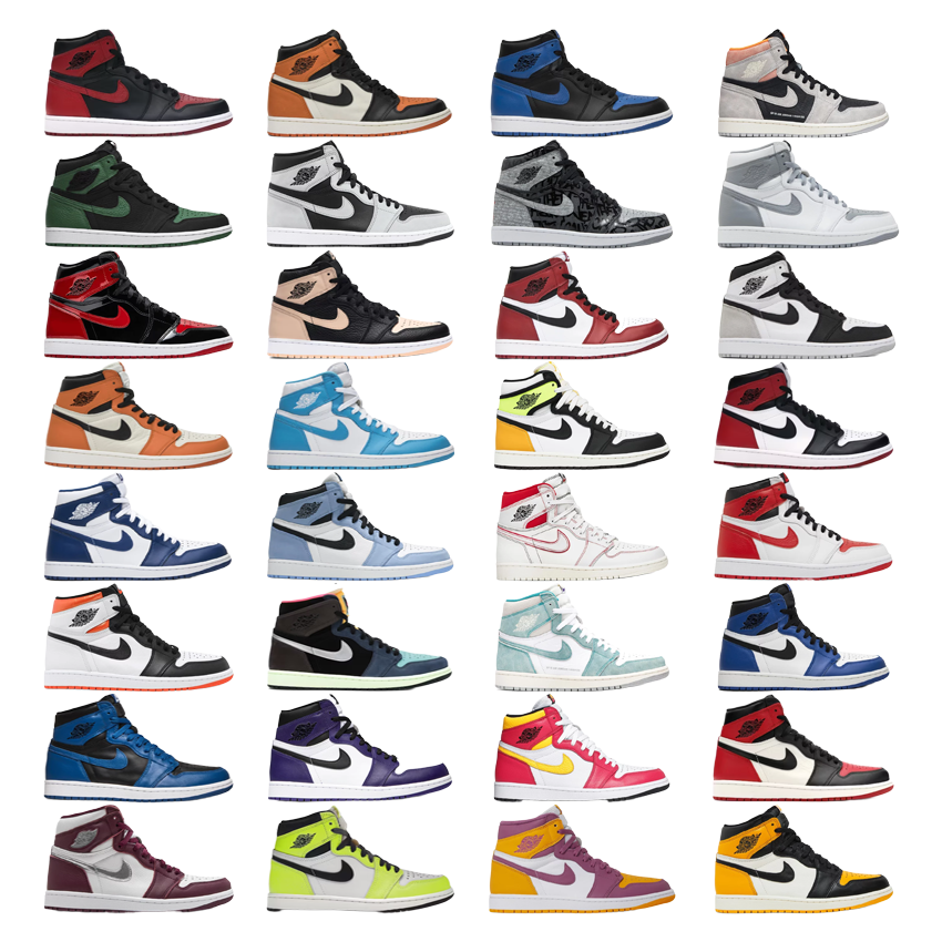 Air Jordan 1 High OG Sneakers - Classic Basketball Shoes